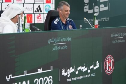 Dutchman Marino Bosic is the technical director of Al Jazira team