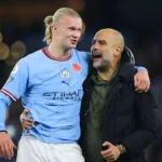 Haaland bids farewell to Guardiola with a touching message.. You changed Manchester City forever