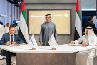 In the presence of Mansour bin Zayed.. Signing of the largest international contract for C-390 Millennium aircraft