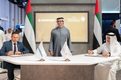 In the presence of Mansour bin Zayed.. Signing of the largest international contract for C-390 Millennium aircraft