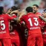 مباراة شباب الأهلي والنصر