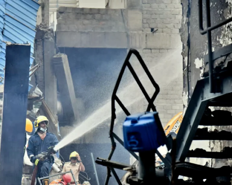 9 people were killed or injured in a horrific explosion inside a pharmaceutical factory in India
