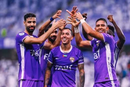 Alejandro Cacu during the Al Ain vs Bani Yas match