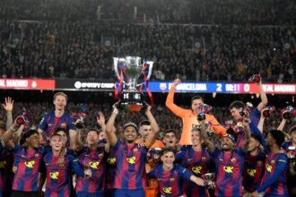 A historic Catalan night... Barcelona defeats Real Madrid and clinches the La Liga title