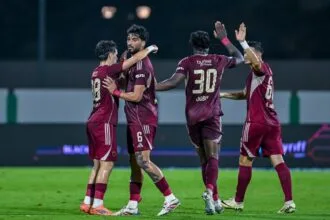 Al Wahda vs Khorfakkan match