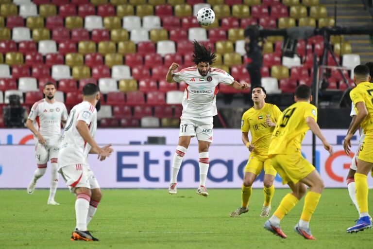 مباراة الوصل والجزيرة