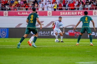 مباراة الشارقة وخورفكان