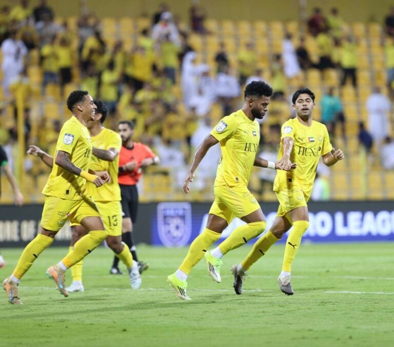 مباراة الوصل وكلباء