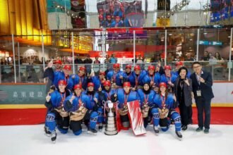 Women's Ice Hockey 'Antelope Team' Wins Hong Kong Championship