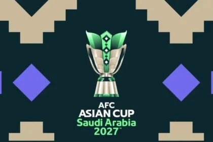 The logo for the 2027 AFC Asian Cup in Saudi Arabia