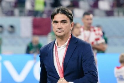 Zlatko Dalic, coach of the Croatian national team