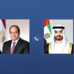 A phone call between the UAE president and the Egyptian president confirms condemnation of Iranian attacks