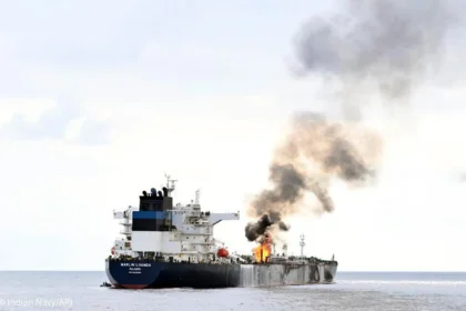 A French cargo ship was targeted in the Strait of Hormuz, and several members of its crew were injured
