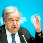 The UN Secretary-General is deeply concerned by Russia's announcement of its intention to carry out strikes on Kyiv