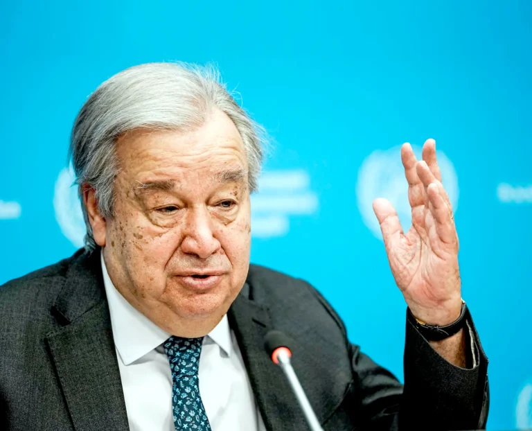 The UN Secretary-General is deeply concerned by Russia's announcement of its intention to carry out strikes on Kyiv