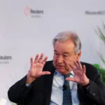 Guterres calls for the restoration of freedom of navigation in the Strait of Hormuz