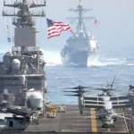 The US military disables a commercial vessel bound for an Iranian port