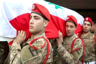 الجيش اللبناني مقتل جندي في غارة إسرائيلية على البقاع