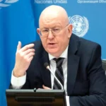 السفير الروسي لدى الأمم المتحدة،  فاسيلي نيبينزيا