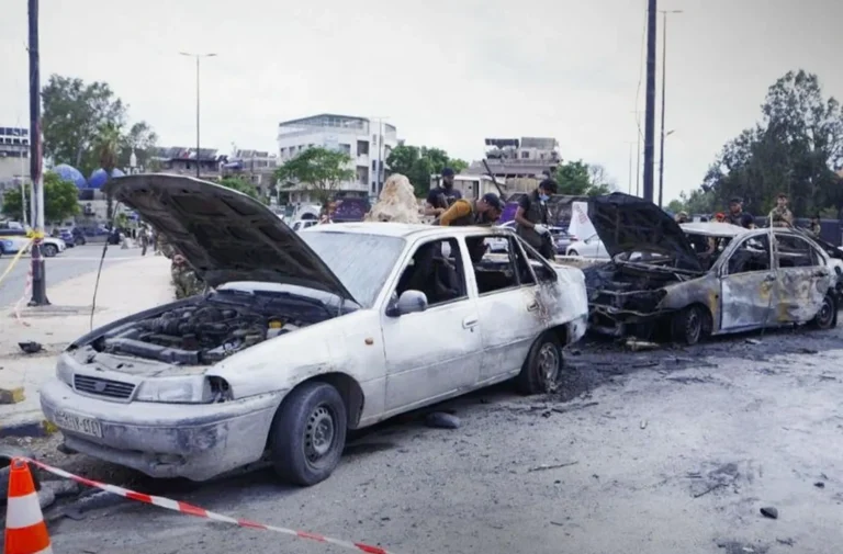 Syrian Health Ministry: 12 injured in car explosion in Bab Sharqi area of ​​Damascus