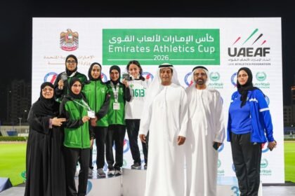 25 medals for Emirates Athletics Club players in the UAE Championship