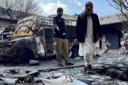 Explosion in the city of Pano, Pakistan.