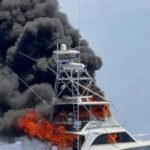 Tourist boat explosion sparks panic off Florida coast, injuring 15