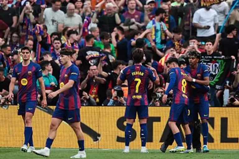 Barcelona move closer to La Liga title after hard-fought win against Osasuna