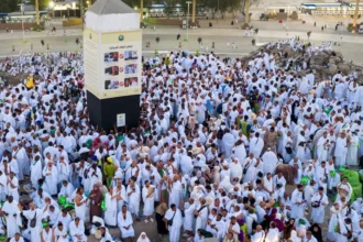 الحج السعودية تعلن اكتمال تصعيد الحجيج إلى Saudi Arabia announces the completion of the movement of pilgrims to Mount Arafatعرفات