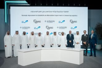 تعاون بين موانئ أبوظبي وبروج لإنشاء بوابة تصدير بديلة على الساحل الشرقي للإمارات
