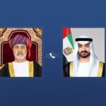 رئيس الإمارات وسلطان عمان يتبادلان هاتفياً تهاني عيد الأضحى المبارك
