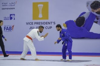 Dubai.. 9 clubs compete in the UAE Vice President's Jiu-Jitsu Cup