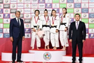 Emirates Judo wins silver at Astana Grand Slam