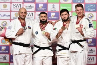 At the conclusion of the Astana "Grand Slam".. Emirates Judo raises his tally to two medals