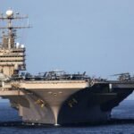 A US aircraft carrier is repositioning itself in the Middle East amid military arrangements and field preparations