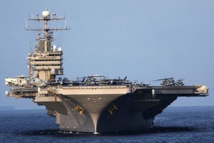 A US aircraft carrier is repositioning itself in the Middle East amid military arrangements and field preparations