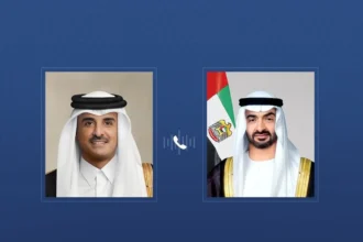 رئيس الإمارات وأمير قطر يبحثان هاتفياً العلاقات الثنائية والتطورات الإقليمية