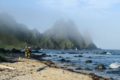 A magnitude 4 earthquake strikes the southern coast of the Kuril Islands, but no tsunami threat
