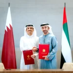 عبدالله بن زايد ونظيره القطري يترأسان اجتماع اللجنة المشتركة في متحف زايد الوطني