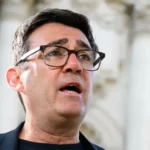 The mayor of Manchester launches his election campaign in preparation for competing for the British premiership