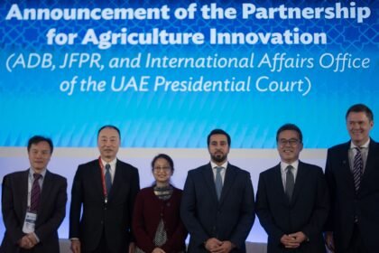 Worth $1.5 million.. A partnership between the UAE and the Asian Development Bank to enhance food security