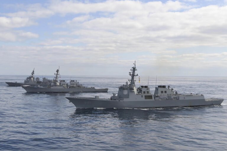 After a nine-year hiatus, South Korea and Japan resume joint naval exercises