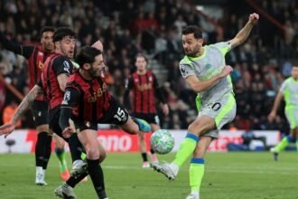 Manchester City vs Bournemouth match