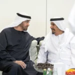 رئيس الإمارات يزور محمد خميس الخييلي في العين