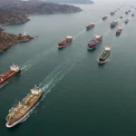 A "silent" passage through the Strait of Hormuz: Commercial ships switch off their tracking devices in coordination with the US military