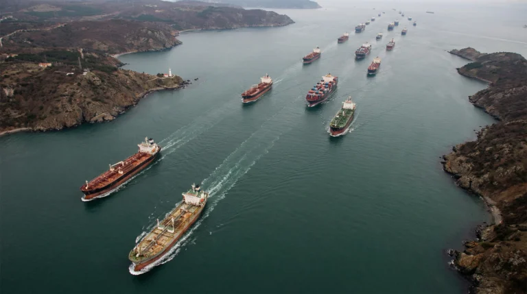 A "silent" passage through the Strait of Hormuz: Commercial ships switch off their tracking devices in coordination with the US military