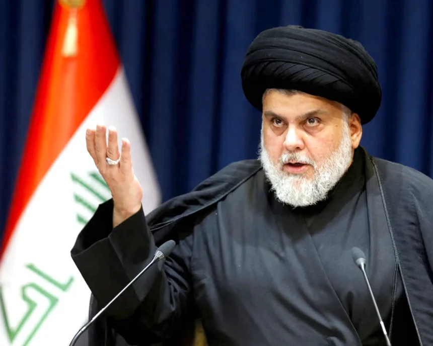 مقتدى الصدر يدعو الحشد الشعبي للابتعاد عن الأوامر الحزبية والطائفية
