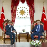 منصور بن زايد والرئيس التركي يبحثان تعزيز الشراكة الإستراتيجية بين البلدين