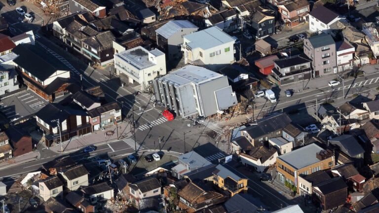 A new earthquake strikes southern Japan; a moderate quake hits off the Tokara Islands