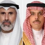 The foreign ministers of Saudi Arabia and Kuwait discuss regional developments following the interception of drones and infiltration attempts